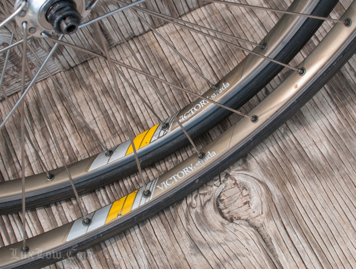 ヴィンテージCampagnolo Victory cronoチューブラホイール Vintage Campagnolo Victory Road Bike WHEELS Hubs Rims