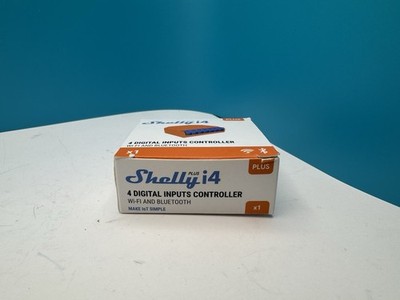 Qty 1 New Shelly Plus i4 Four Digital Input Controller (8 Available)