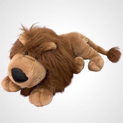 RARE Vintage Applause Big Lion Plush Stuffed Animal Cute 20 