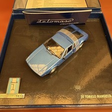 MINICHAMPS De Tomaso Mangusta 1969 Diecast Model Car 1/43 Scale Blue