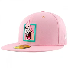 SpongeBob SquarePants Patrick Star New Era 59Fifty Fitted Hat Pink