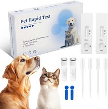 Dog  Cat Blood Pregnancy Test Kit   99 Accurate Relaxin Detection for HOME USE