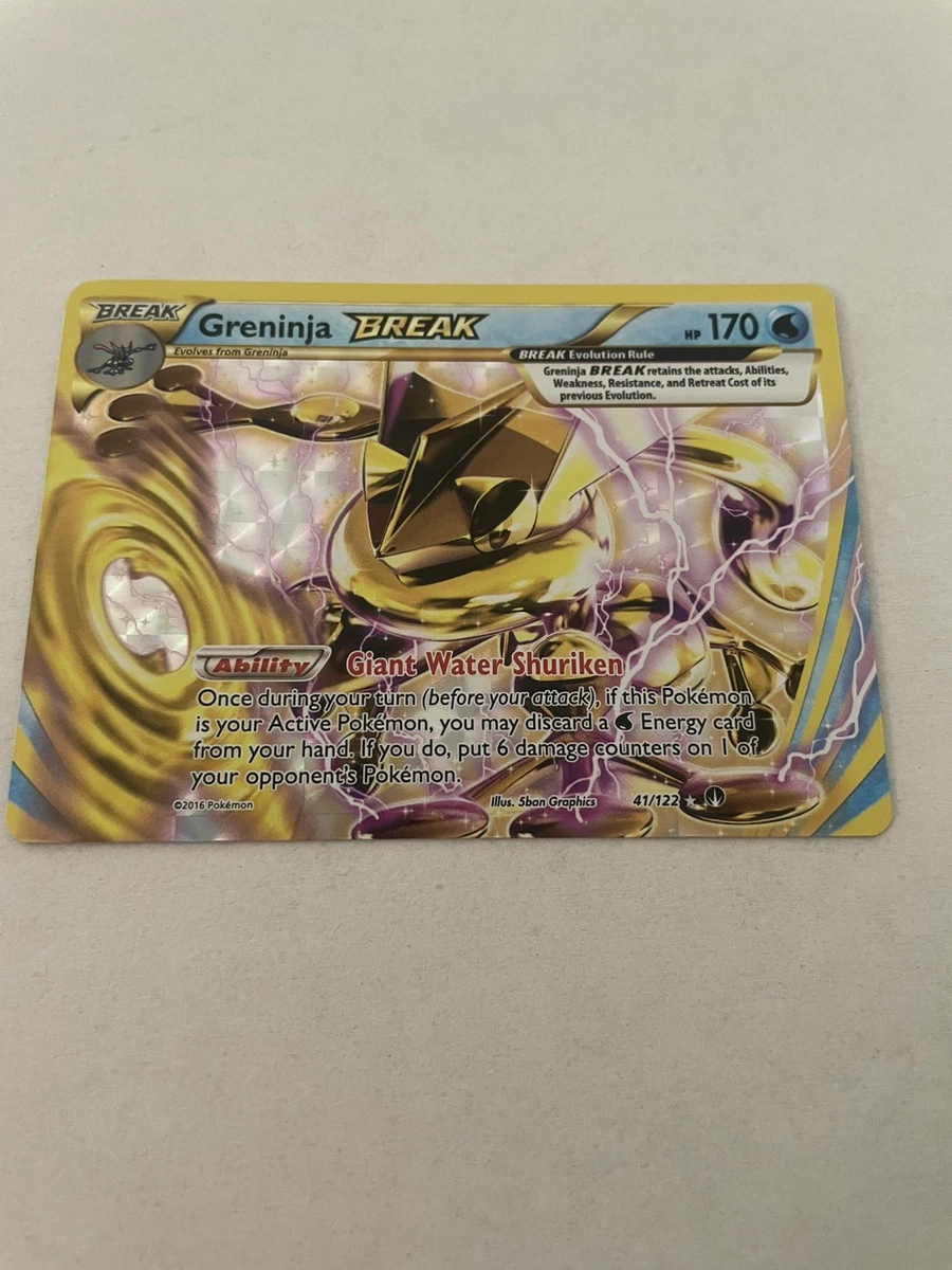Greninja Break Pokémon TCG Cards for sale | eBay