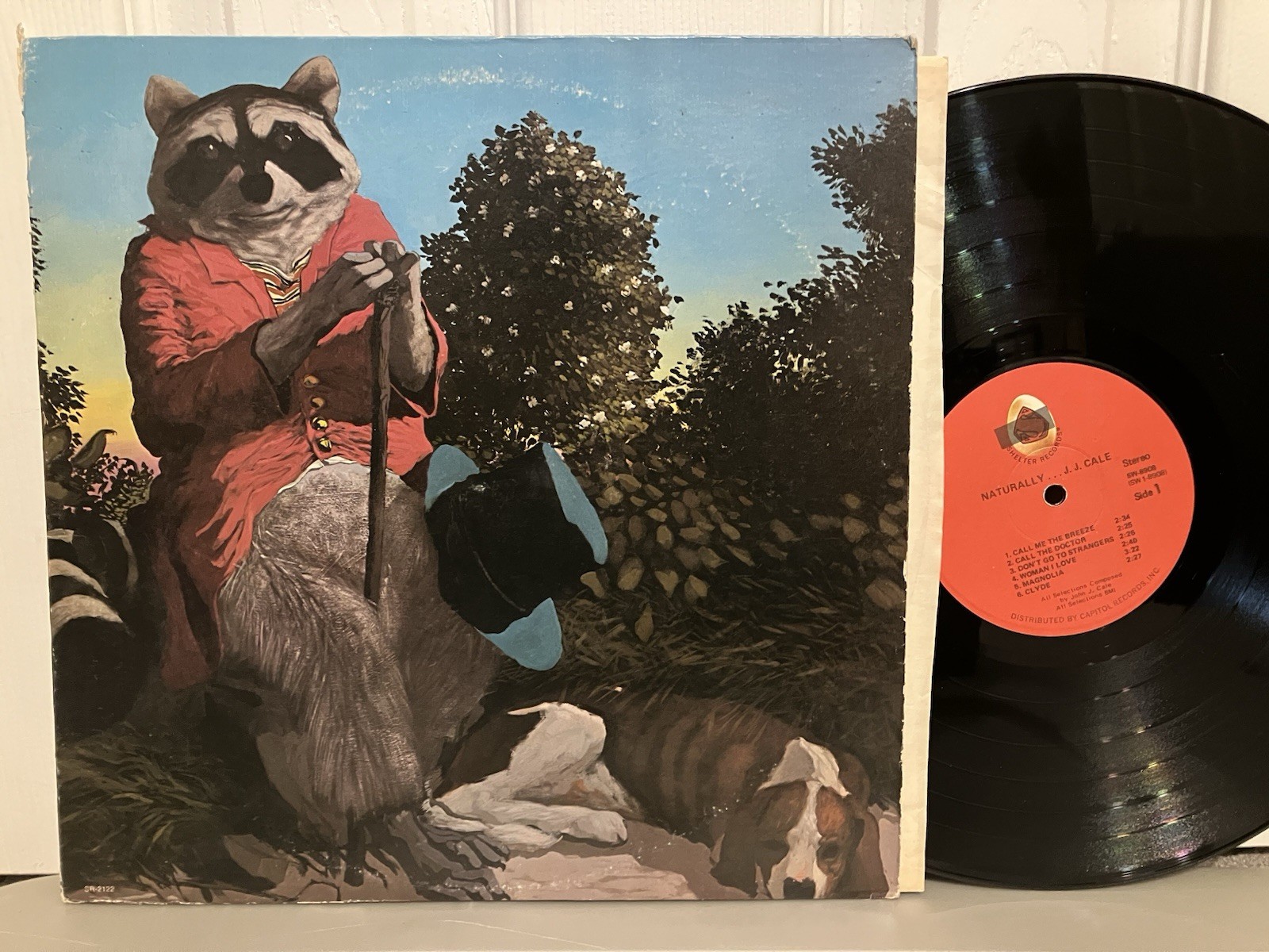 JJ CALE - Naturally Vinyl LP Shelter After Midnight The Breeze Vg+ j.j.