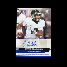 2022 Leaf Pro Set Prospects Chris Oladokun #PSP-CO1 Auto