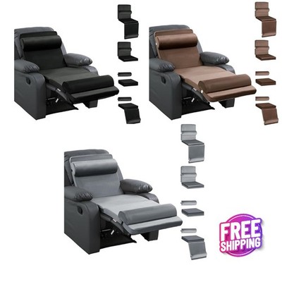 HOMBYS Recliner Cushion Set 5-in-1 Lumbar Neck Pillow Footrest Elderly Support