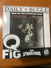 Marvel's Spider-Man Q-Fig Figure by Quantum Mechanix Qmx Loot Crate June 2017 Ex