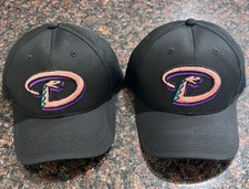 2pieces-Outdoor Hat MLB Arizona Diamondbacks Black Strapback