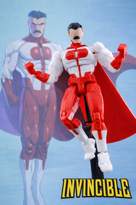 5.5 inch Invincible Omni-Man Action Figure 3d Printed Multi-Jointed Figure Toy