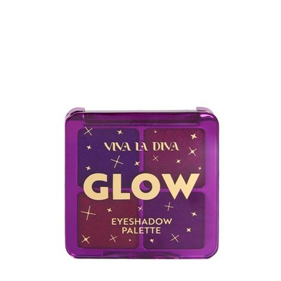 Viva la Diva Glow Eyeshadow Palette   Schimmernde Schattierungen für strahlende