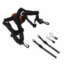 Binocular and Camera Strap Elastic and Cowhide for All Outdoor Activities