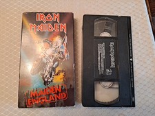 Set of 2 Vintage Iron Maiden VHS