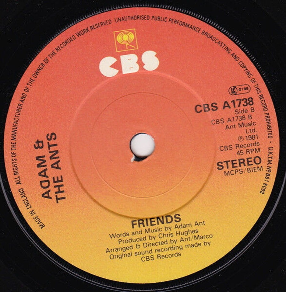 Ant Rap | Adam And The Ants | Bon état | eBay