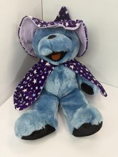 Grateful Dead 14 Warlock Bear Liquid Blue Plush 10/9/89 Hampton Coliseum