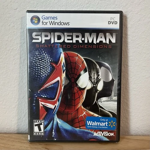 Spider-Man Shattered Dimensions PC DVD Games For Windows New Sealed