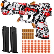 Automatic Shell Ejecting Toy Gun, Fidget  Shooting Game, Ideal Gift for Hall...