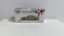 1/64 MINI GT Pandem Nissan GT-R R35 GT Wing Cosmopolitan Yellow RHD MGT00125-R