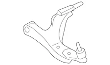 Genuine GM Front Lower Suspension Control Arm Ball Joint Kit 88965333