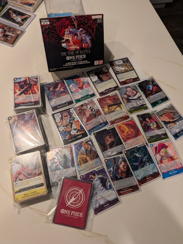 ONE PIECE OP 16 TCG CARD GAME BULK LOT All NEAR MINT/MINT ENGLISH NEW