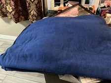Dark Blue Fleece Fabric, 60 Wide, Sold By The Yard