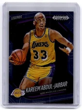 Kareem Abdul-Jabbar 2024-25 Panini Prizm Black #270 Los Angeles Lakers