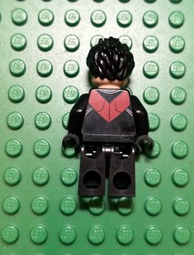 Nightwing Red Eyes Minifigure sh0085 From Set 76011 LEGO DC Superheros Batman 2