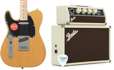 Squier 0378213550 + Fender 0234808000 Value Bundle