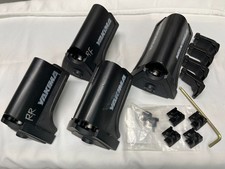 Yakima Railgrab 4 Pack 001 38 For Round Bars Used Good Condition. Yakima Railgrab 4 Pack 001 38 For Round Bars Used Good Condition.