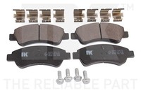 Nk Bremsbelagsatz, Scheibenbremse 223741 FüR CitroËN Ds Opel Peugeot