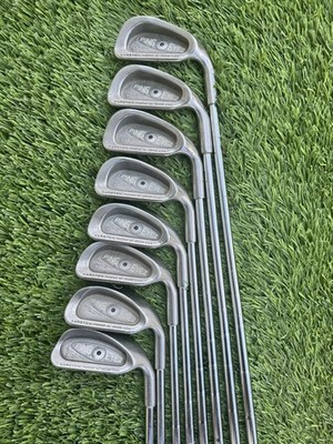 Ping Eye2+ Plus Iron Set 3-pw 8 Clubs Black Dot ZZ Lite Read!