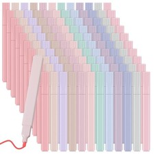 xozeooeu 120 Pcs Aesthetic Highlighters, 12 1 Count Pack of 120 , Multicolor