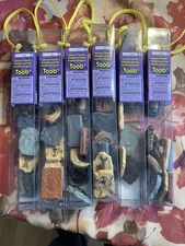 Lot Of 6 Safari Ltd Toob  Ancient Fossils - NEW Old Stock 2009