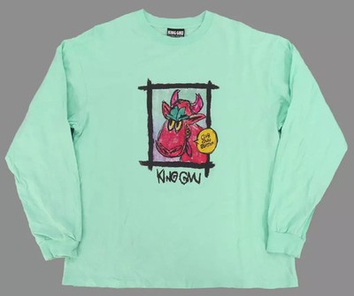 King Gnu Friends Long Sleeve T Shirt Lime Green XL Livehouse Tour 2025