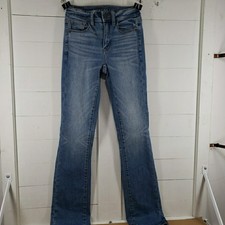 American Eagle Jeans Hi Rise Skinny Kick Sz 00