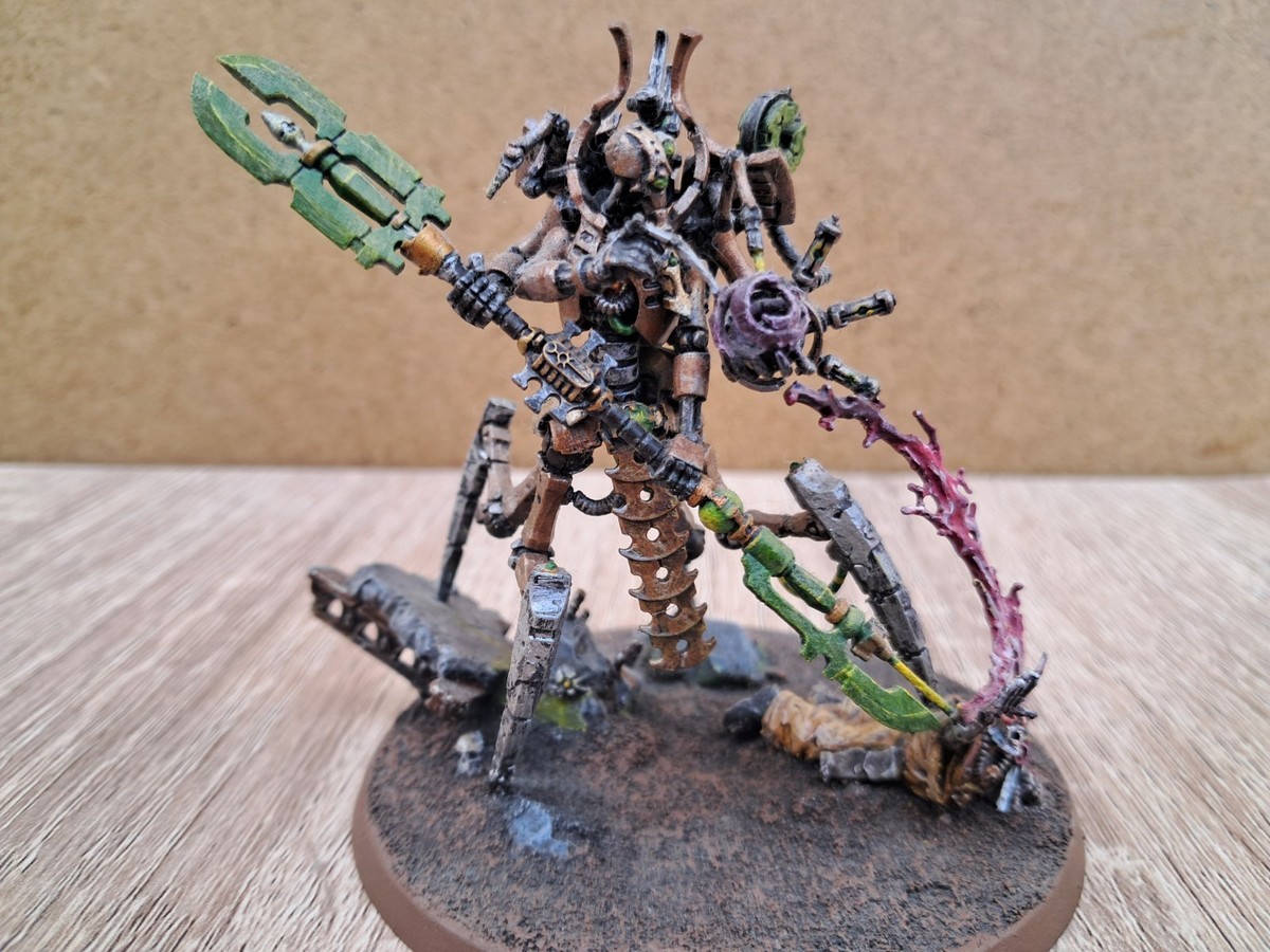 Games Workshop Warhammer 40k Necron Illuminor Szeras Painted | eBay UK
