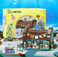 Area X AB0027 Spongebob The Krusty Krab Krosse Krabbe Klemmbausteine Set Neu