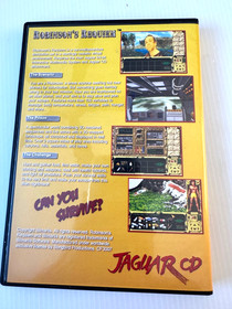 Atari Robinson's Requiem Jaguar CD Video Game Silmaris Songbird w/ Game Manual