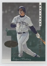 1996 Leaf Signature Series Gold Press Proof Edgar Martinez #61 HOF 04br