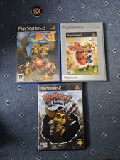 PlayStation 2 Game Bundle ? Jak & Daxter, Jak II, Ratchet & Clank ? PAL PS2 Lot