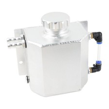 Universal 1L Coolant Radiator Tank - Overflow  Expansion Tank, Recovery Wate...