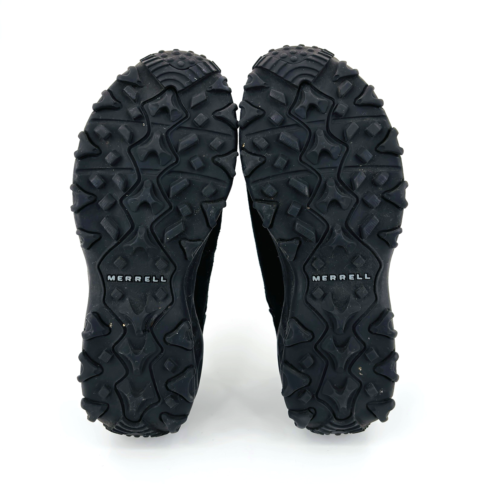 SAOLA Mocassini donna 8 5 Merrell invernali mocassini neri in pelle scamosciata suola calda a strappo