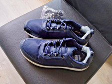 New  Golf shoes UK 8.5 EU44 Navy/White with removeable soft spikes
