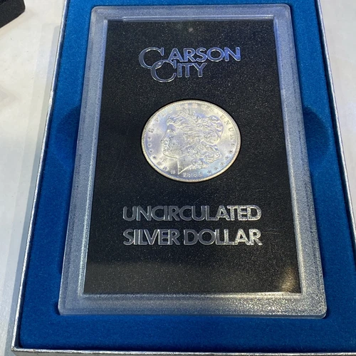 1884-CC $1 Morgan Silver Dollar GSA Uncirculated w/Box and COA #3