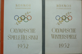 Scrapbook Albums Olympic Games Helsinki/Oslo 1952
