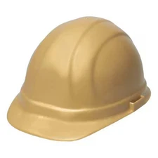 Deltaplus Wel19300go Hard Hat, Omega Ii, Polyethylene, 6 Point Pinlock, Type 1,