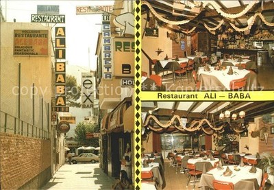 Benidorm Restaurant Ali Baba Guest Room Gambo Strat