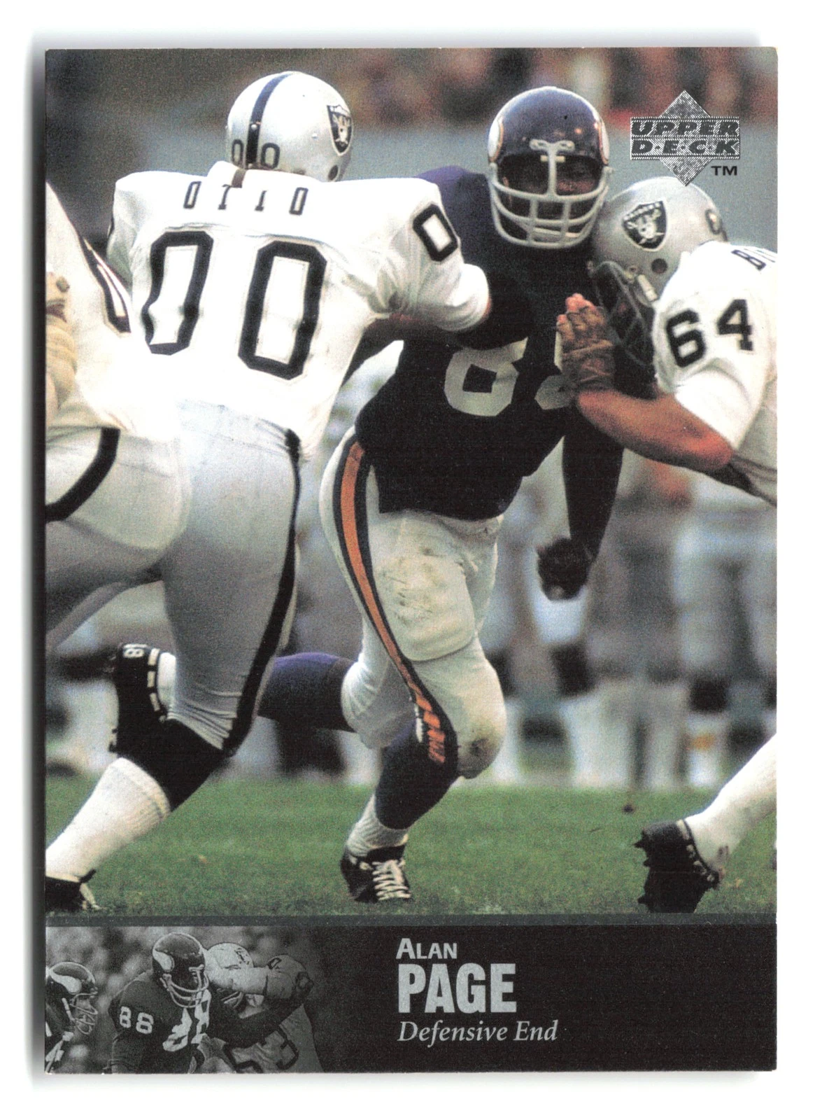 1997 Upper Deck Legends #58 Alan Page