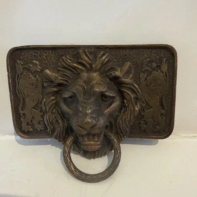 Lion Head Belt In Vintage Belt Buckles for sale | eBay display picture 1