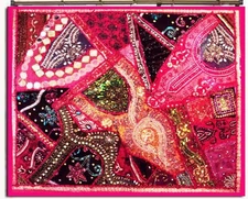 35' Dinning Room Wall Covering Tapestry Wall Hanging Patchwork Art Embroidery