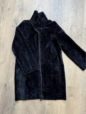 Drome Shearling Coat Mid-Length Reversible Size S